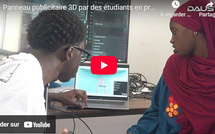Une nouvelle vision de la publicité : un panneau 3D conçu par des étudiants de première année