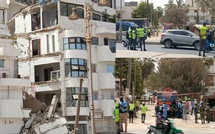 Effondrement d’un immeuble à Ngor : Trois (3) personnes arrêtées pour de graves négligences