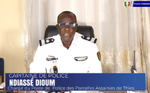 Arrestation de quatre  individus à Thiès : le capitaine Ndiassé Dioum revient plus en détails sur les faits. Version wolof
