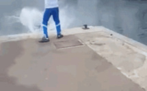 Ce Marseillais a posté une vidéo où il pousse un mec habillé aux couleurs du PSG