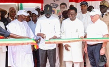 Ross-Béthio : Le Chef de l'Etat inaugure la première usine de transformation d'oignons de l'Afrique de l'Ouest
