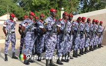 Thiès : La Police et les écoliers réunis autour des couleurs nationales