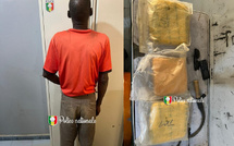 Trafic international de chanvre indien : Un individu interpellé à Ndiatène, en possession de plus de 2 kg de chanvre indien