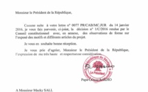 Projet de révision constitutionnelle:Ce que le Conseil constitutionnel a dit au président Macky Sall