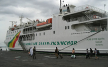 Suspension du navire Aline Sitoé Diatta : Réaménagement temporaire du transport maritime en Casamance