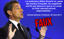 La défense de Nicolas Sarkozy face aux affaires VS la réalité
