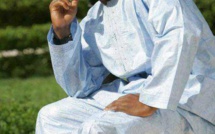 El Hadj Ousseynou Diouf en boubou traditionnel