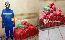 Kaolack I Trafic de drogue :  82 kg de chanvre indien saisis, un convoyeur arrêté...à Yeumbeul, un ressortissant étranger tombe avec des képas de Kush