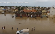 Touba I Triste spectacle / Vue aérienne de la cité après la grosse pluie du samedi