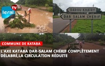 Commune de Kataba : L'axe Kataba-Dar Salam Chérif complètement défoncée, la circulation réduite