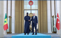 Le président turc, Recep Tayyip Erdogan, reçoit la visite d’Ousmane Sonko