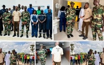 Visite au centre d’entraînement tactique de l’armée de terre : Le DG de l’ASP , Seydina Oumar Touré met en avant la coopération « armée-nation »