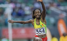 Sénégal – Athlétisme : La sortie musclée de Saly Sarr, triple sauteuse internationale