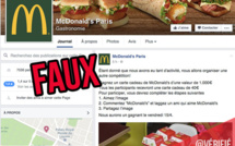 Des milliers de gens se sont fait avoir par un faux McDo sur Facebook
