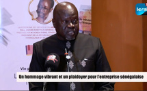 Babacar Ndiaye entre hommage et plaidoyer pour les entreprises sénégalaises