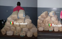 Sédhiou : Un individu à bord d’un moto, interpelé avec dix blocs de chanvre indien