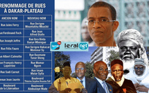 Alioune Ndoye débaptise les rues coloniales : Réparer l’histoire ou effacer la mémoire ?