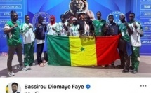 Mondial de kickboxing : Le Président Diomaye Faye félicite les champions du monde sénégalais, avec leurs cinq médailles