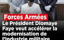 Développement de l’industrie militaire et de l’innovation : Le Président Bassirou Diomaye Faye a appelé à l’accélération du Plan stratégique