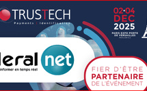 Leral net, média accrédité, au cœur de trustech 2025 avec une diffusion en direct sur Leral TV