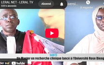 Santé: Un master en recherche lancé à l'université Rose Dieng