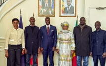 Visite d’une délégation de la DER/FJ à l’ambassade du Sénégal à Paris
