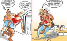 Ndèye Guèye et son mari Papa Boy Djinné, A mourir de rire