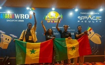 Le Sénégal décroche la médaille de bronze à son tout premier World Robot Olympiad (WRO)