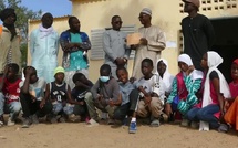 Ross-Béthio : Oumar Ndiaye offre 100 kits de petit-déjeuner aux élèves du CEM Imam Mbaye Sèye