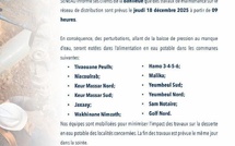 Travaux de maintenance : Perturbations dans la distribution de l’eau annoncées ce jeudi, dans la banlieue