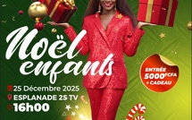 Noël Enfants avec Coumba Gawlo : Un moment festif, de retrouvailles, le 25 décembre prochain, à l'esplanade de 2STV