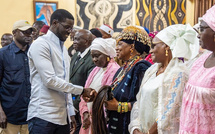 Casamance: Bassirou Diomaye Faye échange avec les acteurs clés du processus de paix à Ziguinchor