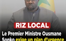 Pour la souveraineté alimentaire : Le Premier ministre exige un plan d'urgence pour le déstockage du riz produit dans le Nord