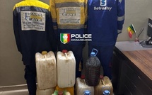 Vol organisé de carburant : La police surprend les suspects en pleine opération
