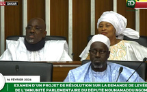 Assemblée nationale :  L’immunité parlementaire de Mouhamadou Ngom dit Farba, levée
