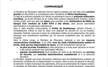 Distribution de billets de banque aux élèves : Les autorités ouvrent une enquête