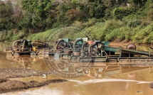 Lutte contre l’orpaillage clandestin : La Gendarmerie détruit 31 dragues à Saraya