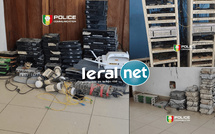 Piraterie audiovisuelle : un réseau de câblodistribution clandestine démantelé à Guédiawaye