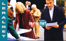 Municipales en France: Emmanuel Macron et son épouse Brigitte ont voté pour le 1er tour au Touquet-Paris-Plage