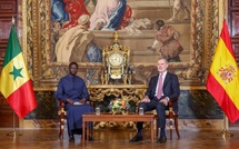 Diplomatie :  Le Président Bassirou Diomaye Faye reçu avec les honneurs au Palais royal de Madrid