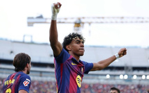Liga : Lamine Yamal étincelant, le Barça s'adjuge le derby et s'envole vers le titre