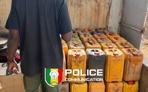 Trafic de carburant démantelé à Kidira : 1 320 litres saisis