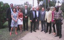L’Ambassadeur de la Belgique à Dakar Philippe Colyn reçoit le Bourgmestre de Berchem Sainte-Agathe, Joël Riguelle