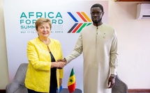 Diomaye Faye et Kristalina Georgieva évoquent les solutions à la dette du Sénégal