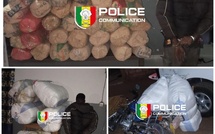 Trafic de drogue à Bounkiling : un suspect arrêté avec 114 kg de chanvre indien