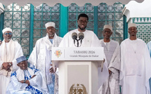 Tabaski 2026 : Bassirou Diomaye Faye prône la solidarité nationale après la prière à la Grande Mosquée