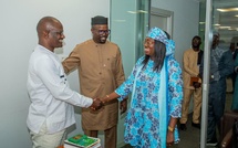 Famille et action sociale : la ministre Marie Angélique Mame Selbé Diouf en visite de travail à Diamniadio