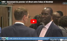 AIBD : lancement du premier vol direct entre Dakar et Montréal