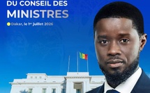 COMMUNIQUE DU CONSEIL DES MINISTRES DU 1er JUILLET 2026