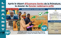 Après le départ d’Ousmane Sonko de la Primature, le dossier du foncier redémarre enfin